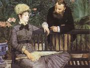 Edouard Manet In the Conservatory oil on canvas